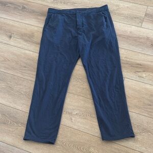 Standard James Perse 100% Cotton Navy Stretch Chino Pants